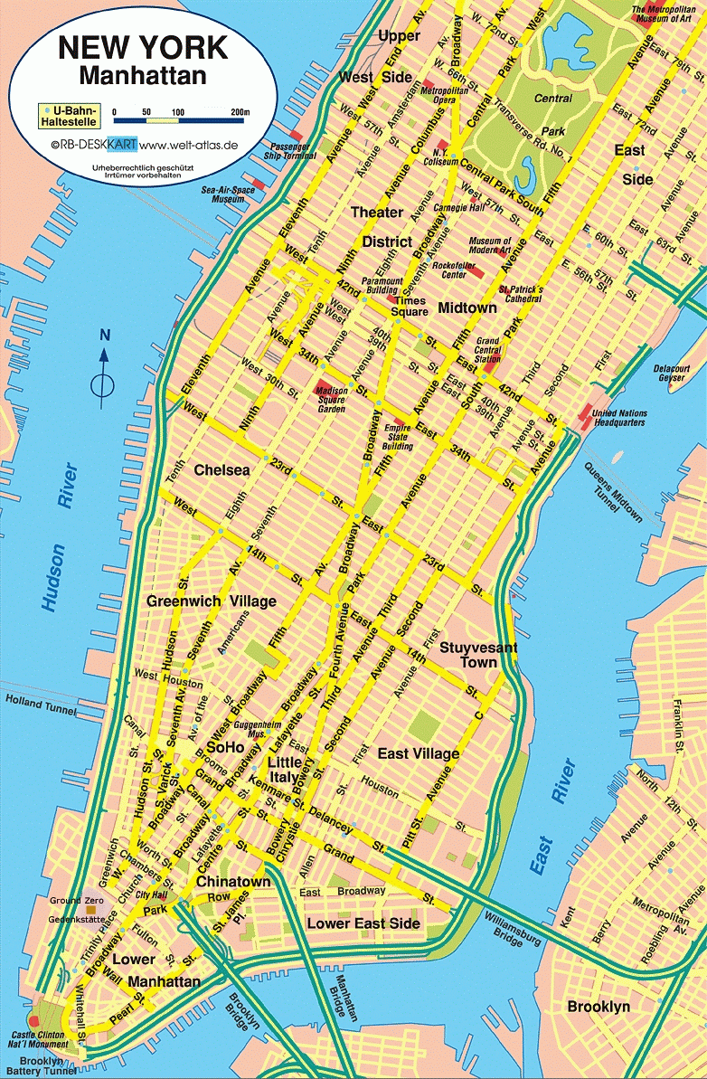 New York Stadtplan